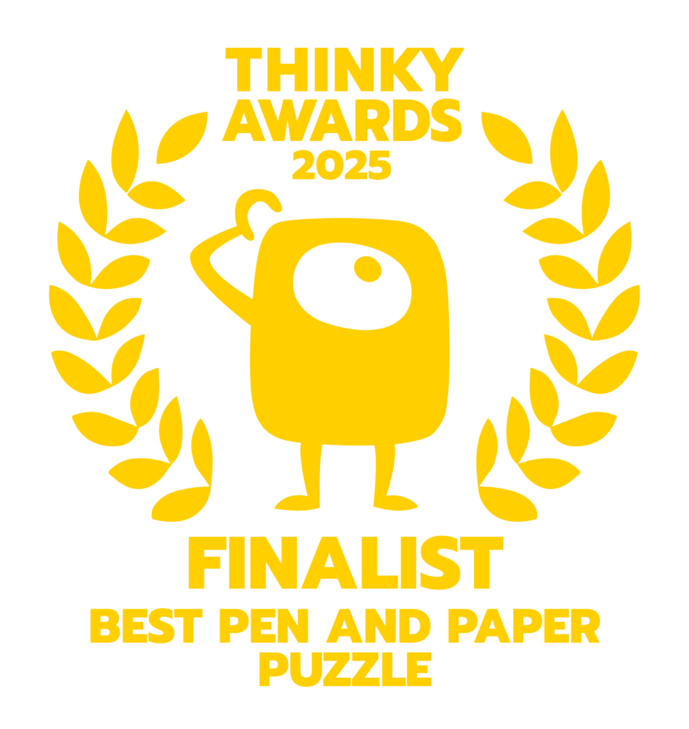 Thinky Awards 2025 finalist - Best Pen and Paper Puzzle